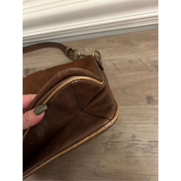 Noa Italian Leather haircalf crossbody bag studded Boho western cowgirl - Picture 11 of 16